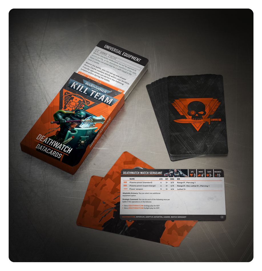 KILL TEAM DATACARDS: DEATHWATCH (ENG)