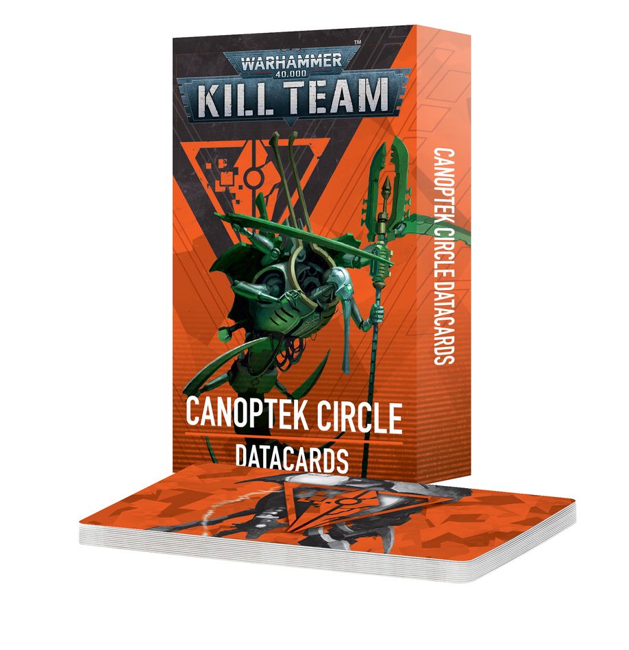 KILL TEAM DATACARDS: CANOPTEK CIRCLE (ENG)