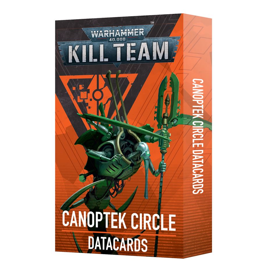 KILL TEAM DATACARDS: CANOPTEK CIRCLE (ENG)