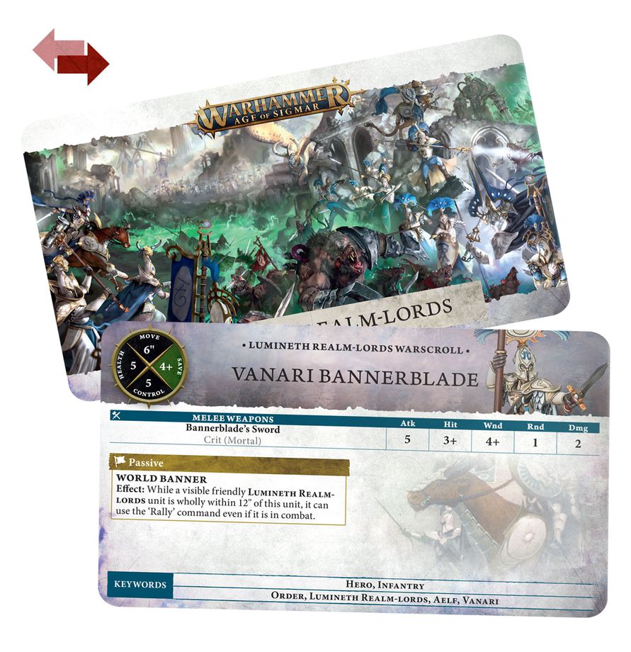 Warhammer Age of Sigmar: Lumineth Realmlords Warscrolls