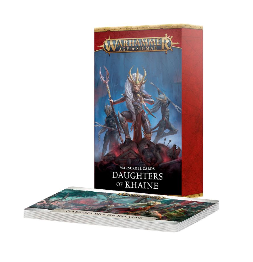 Warhammer Age of Sigmar: Warscroll Cards - Daughters of Khaine