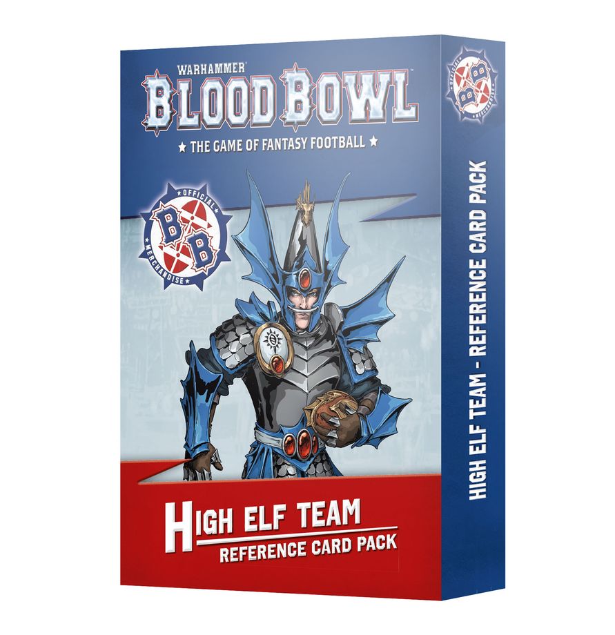 High Elf Team Reference Card Pack