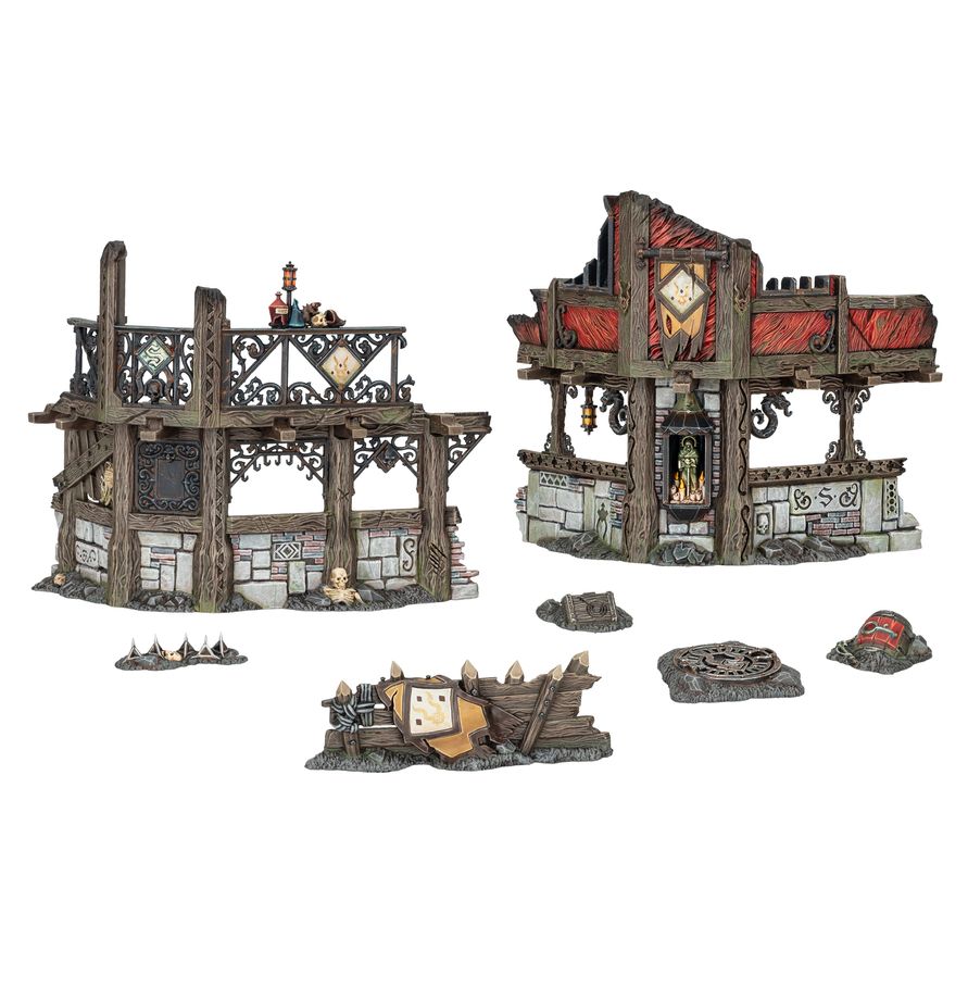 Age of Sigmar: City of Ash Gaming Pack - Spearhead