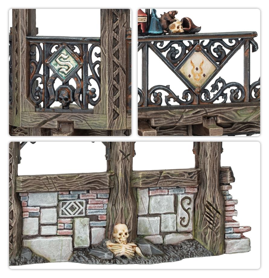 Age of Sigmar: City of Ash Gaming Pack - Spearhead