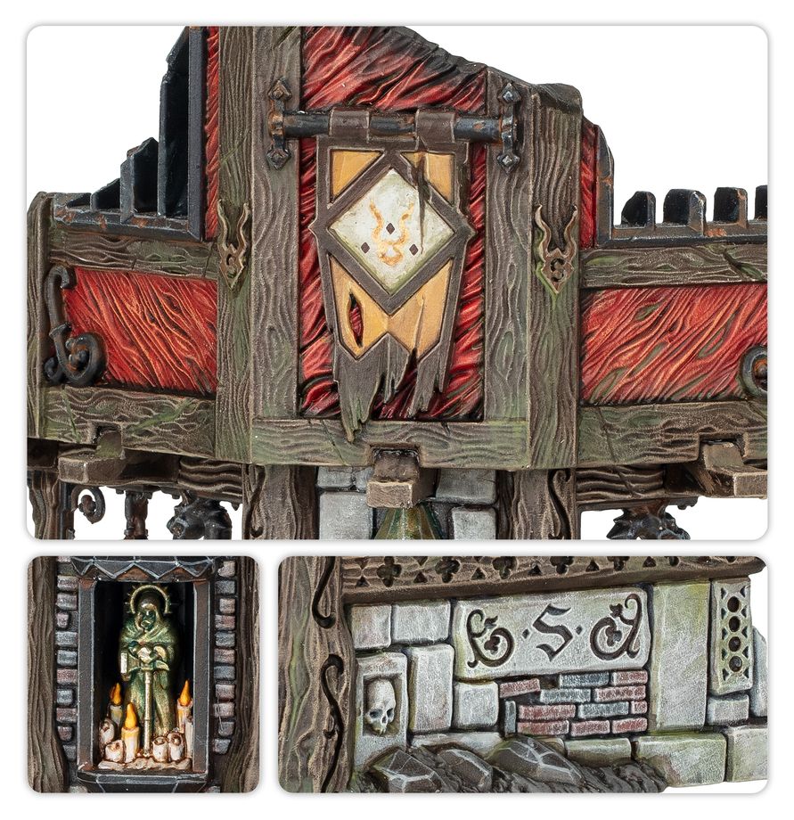 Age of Sigmar: City of Ash Gaming Pack - Spearhead