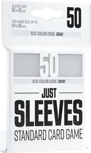 Gamegenic Just Sleeves Standard White Sleeves 50ct