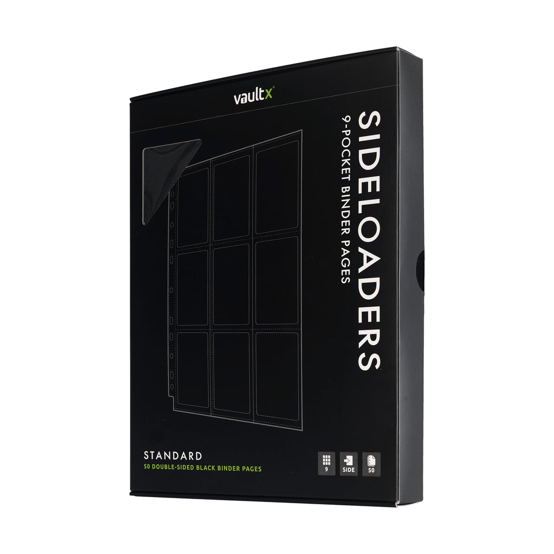 Vault X Sideloader 50 9 Pocket Binder Pages