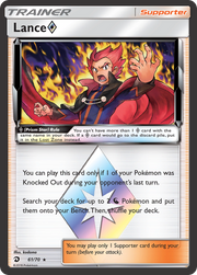 Lance ◇ - Dragon Majesty (Rare Prism Star) [DRM-61] English / Near Mint / Normal