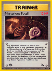 Mysterious Fossil - Fossil (Common) [FO-62] English / Near Mint / Normal