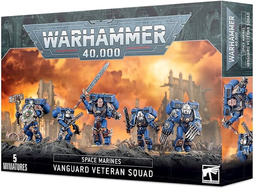 Space Marines Vanguard Veteran Squad
