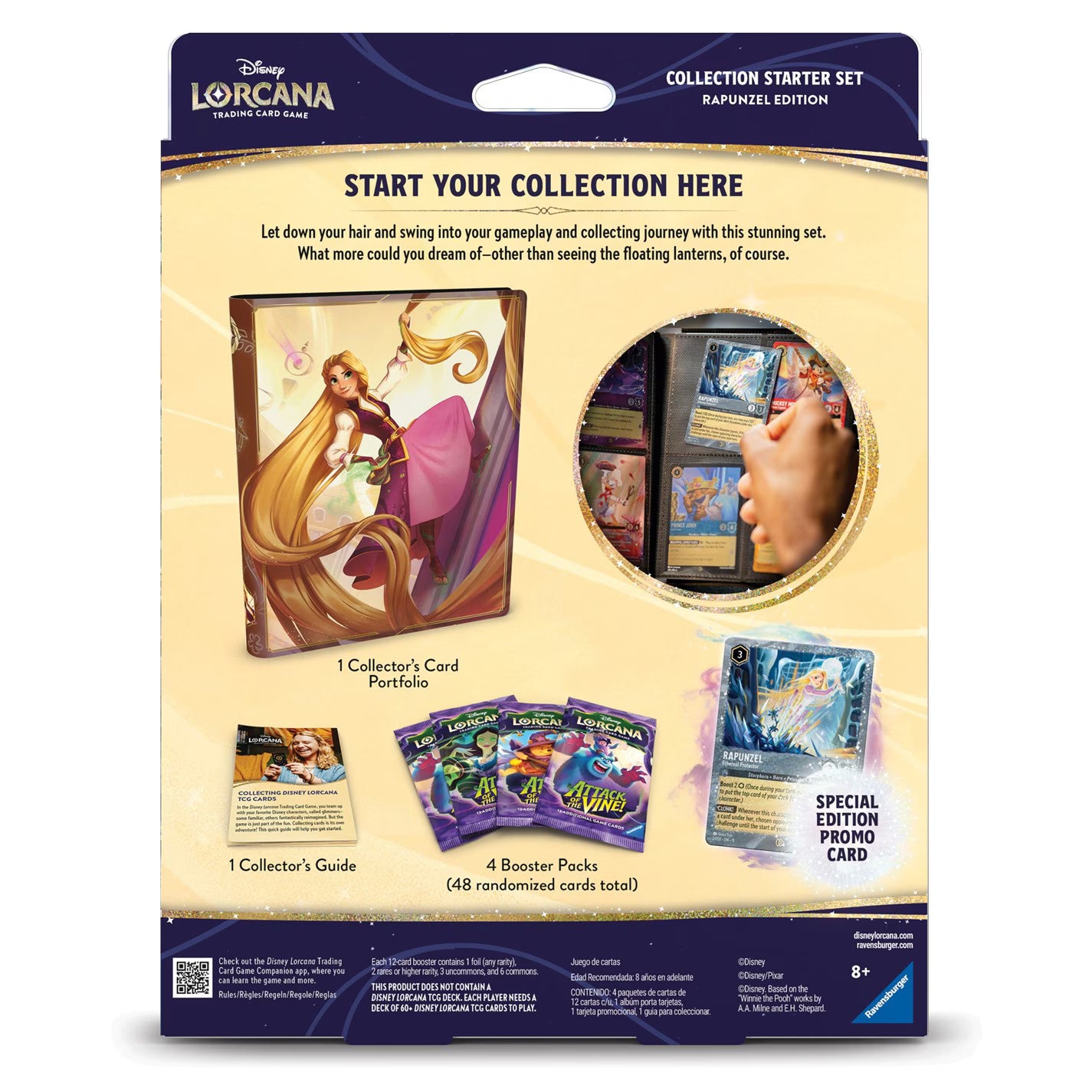 Disney Lorcana Rapunzel Edition Collection Starter Set