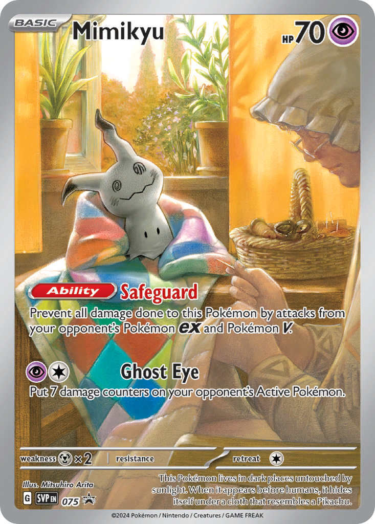 Mimikyu - Scarlet & Violet Black Star Promos (Promo) [PR-SV-75] English / Near Mint / Normal