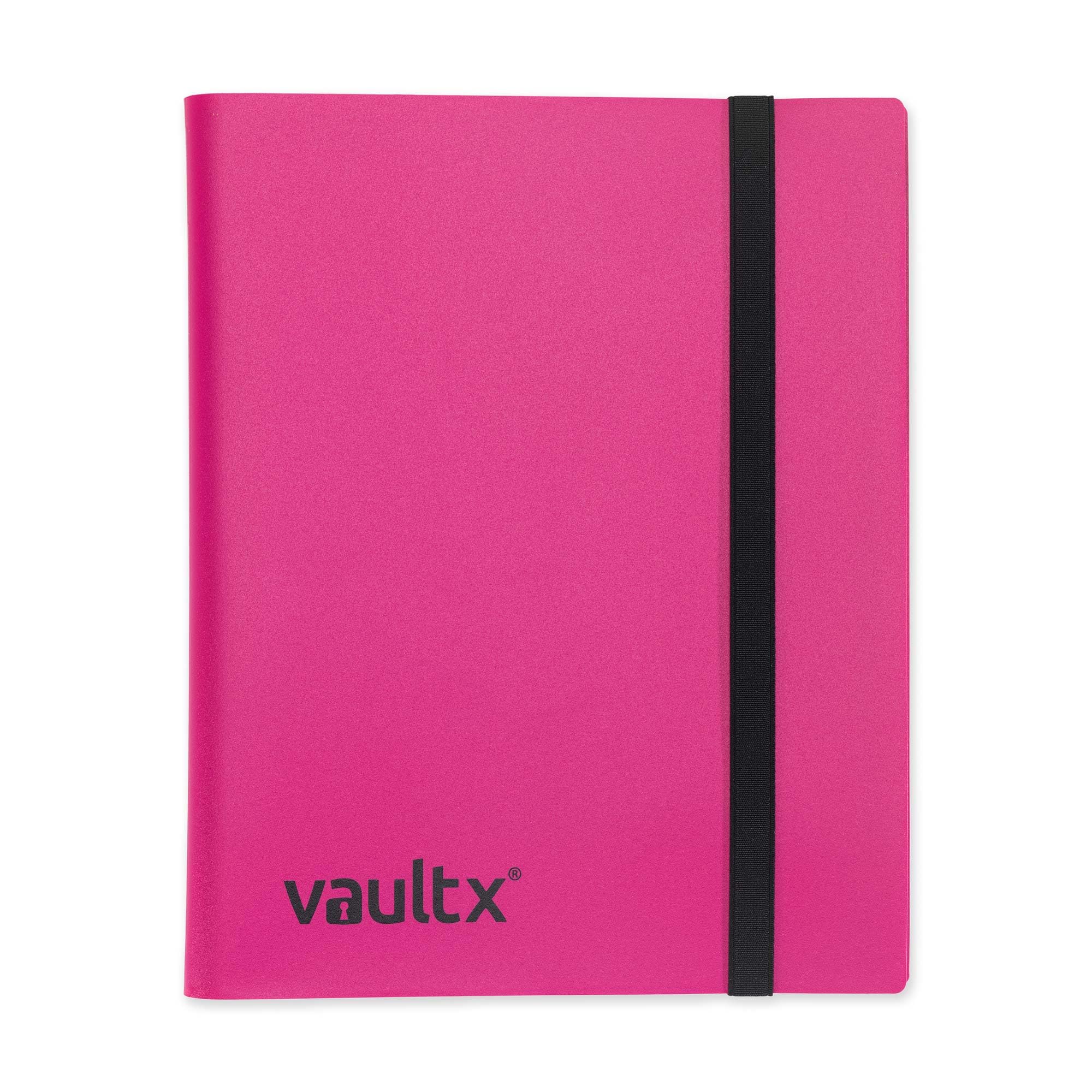 Vault X Pink Strap Binder 12-Pocket