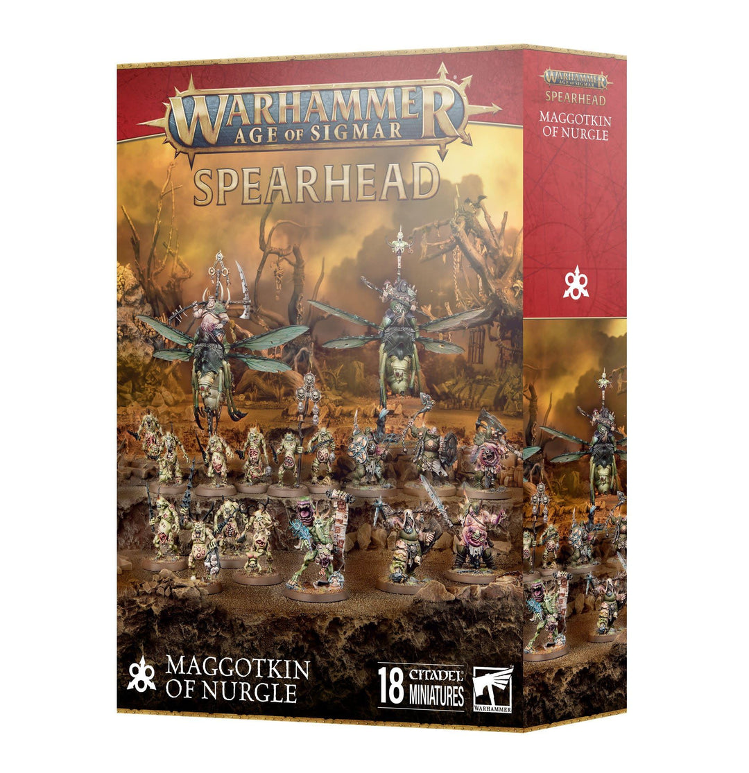 Age of Sigmar Spearhead Maggotkin of Nurgle