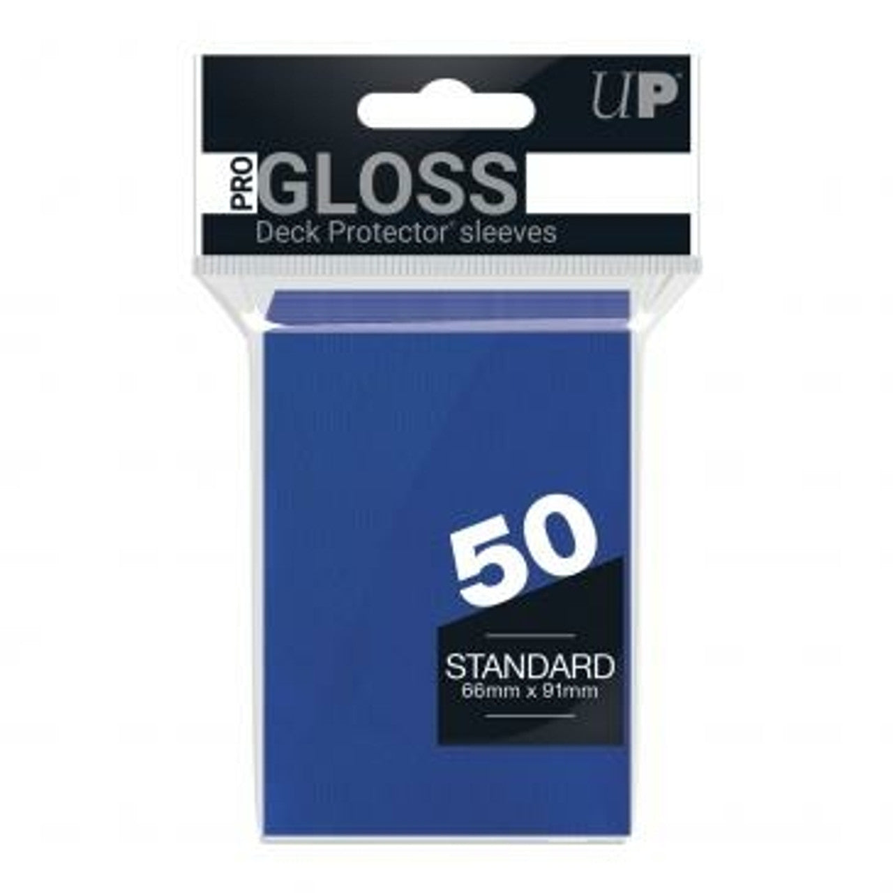 Ultra Pro Gloss Blue 50 Standard Sleeves