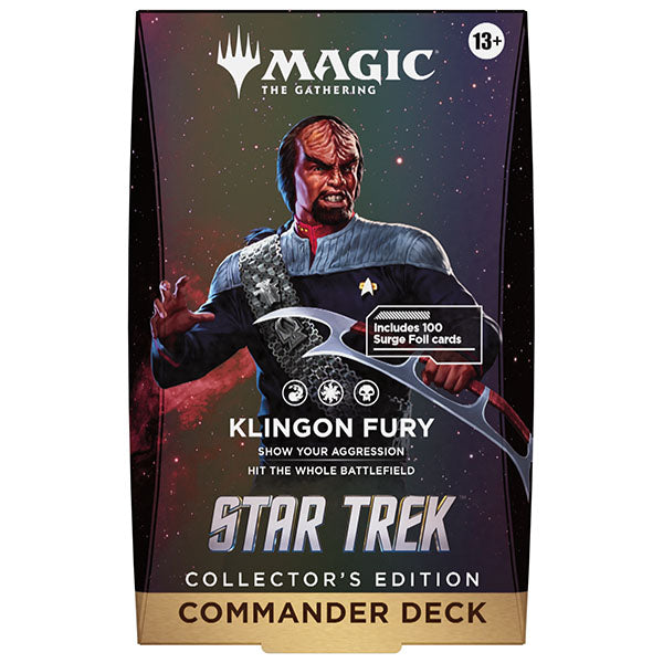 Magic: The Gathering - Star Trek Collector Commander Deck Collectors Edition Full Set