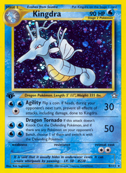 Kingdra - Neo Genesis (Rare Holo) [N1-8] English / Near Mint / Normal
