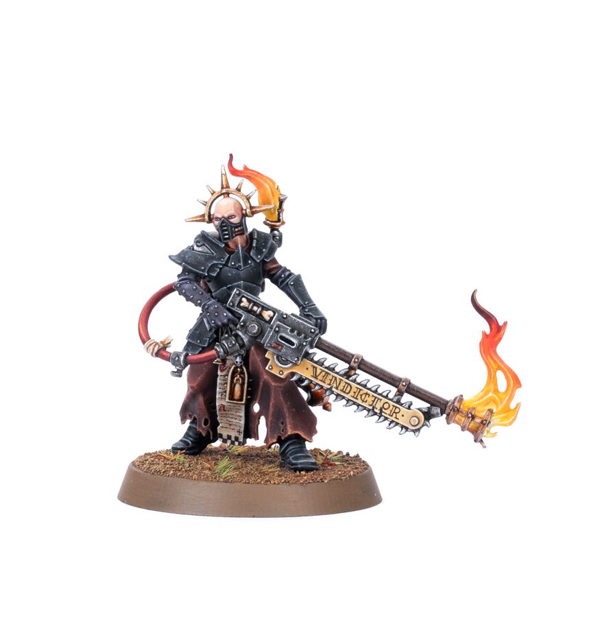 Adepta Sororitas: Ministroum Priest with Vindicator
