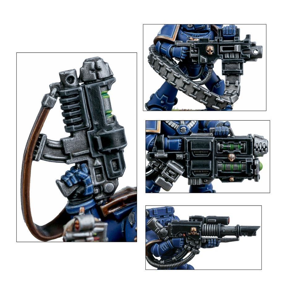 SPACE MARINES DEVASTATOR SQUAD
