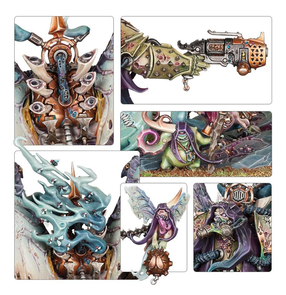 Death Guard Mortarion - Daemon Primarch of Nurgle