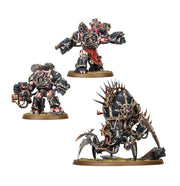 Chaos Space Marines Warpforged: Venomcrawler and Obliterators