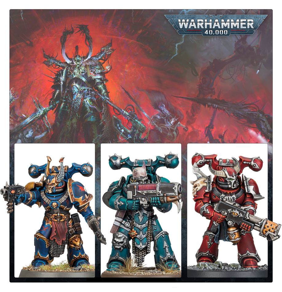 CHAOS SPACE MARINES: LEGIONARIES