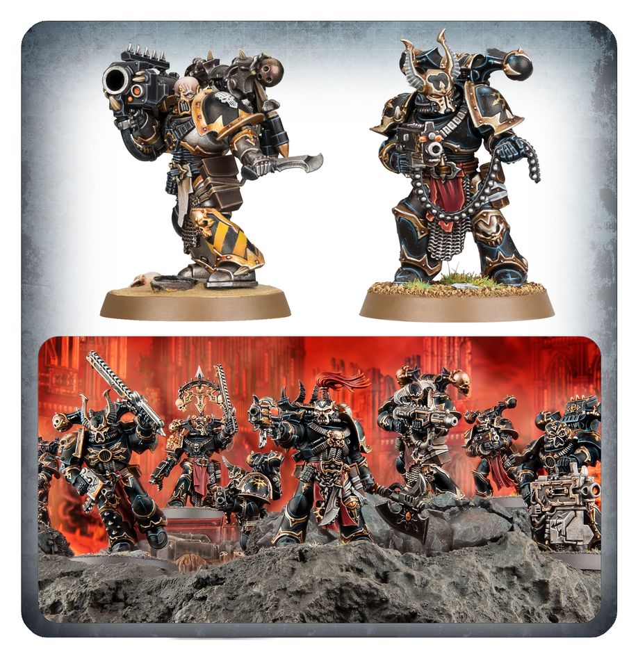 CHAOS SPACE MARINES: LEGIONARIES