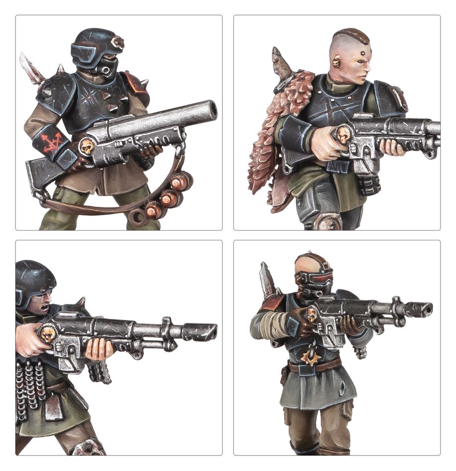 CHAOS SPACE MARINES: TRAITOR GUARDSMEN SQUAD