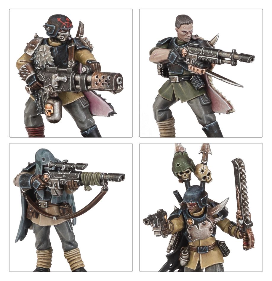 CHAOS SPACE MARINES: TRAITOR GUARDSMEN SQUAD
