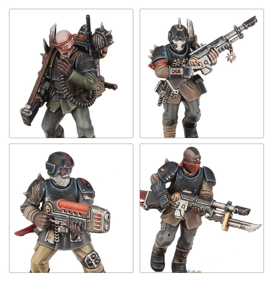 CHAOS SPACE MARINES: TRAITOR GUARDSMEN SQUAD