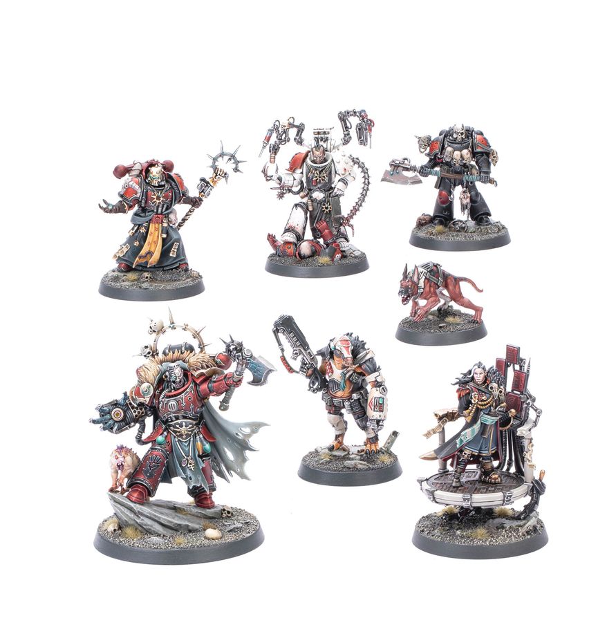 Chaos Space Marines: Huron Blackheart and Masters of the Maelstorm