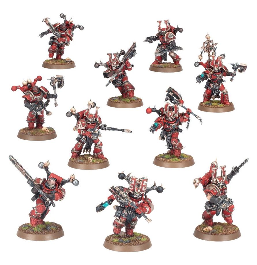 Warhammer 40k: World Eaters Battleforce - Khorne Daemonkin