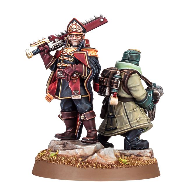 Astra Militarum Ciaphas Cain & Jurgen | Iconic Warhammer Duo