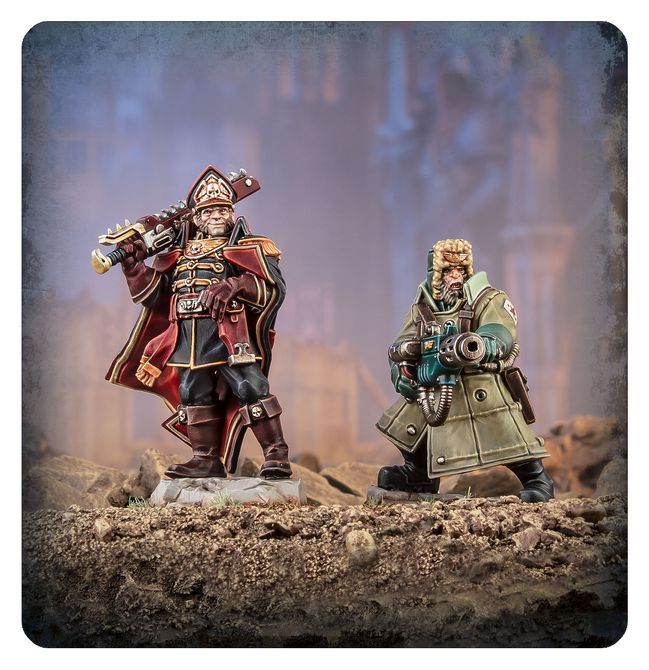 Astra Militarum Ciaphas Cain & Jurgen | Iconic Warhammer Duo