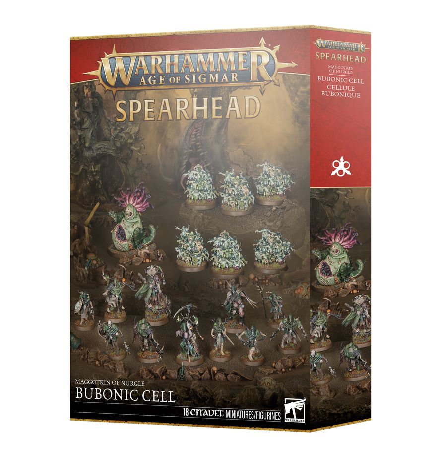 Warhammer Age of Sigmar - Spearhead Maggotkin of Nurgle: Bubonic Cell