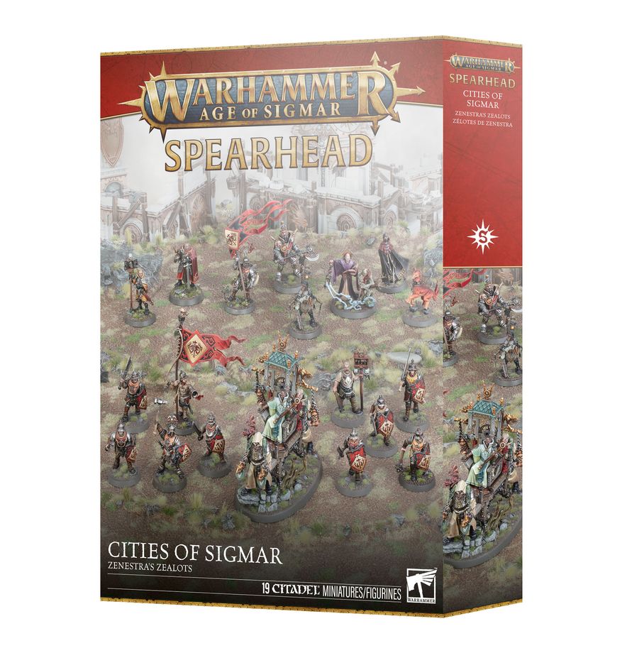 Warhammer Age of Sigmar:Spearhead: Cities of Sigmar – Zenestra's Zealots