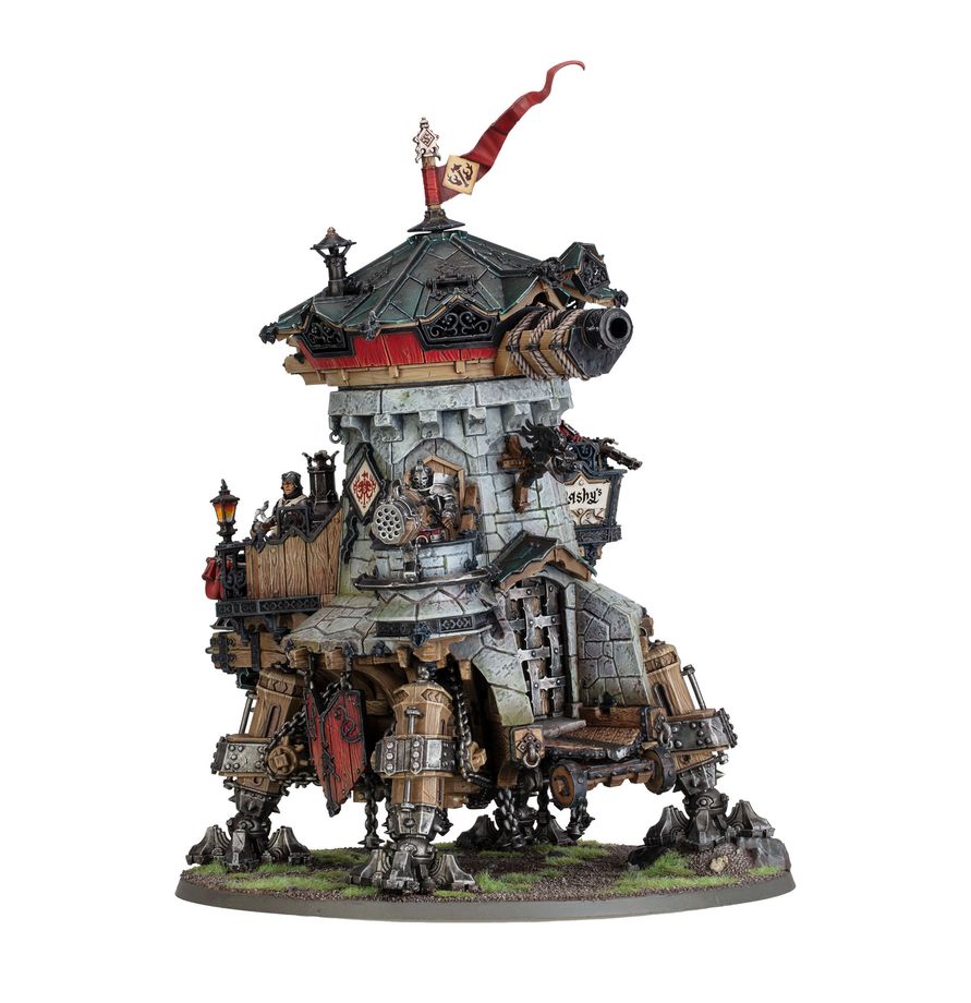 Warhammer Age of Sigmar: Cities of Sigmar –Cannonade Cogfort / Conqueror Cogfort