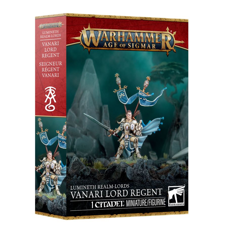 Warhammer Age of Sigmar: Lumineth Realmlords - Vanari Lord Regent