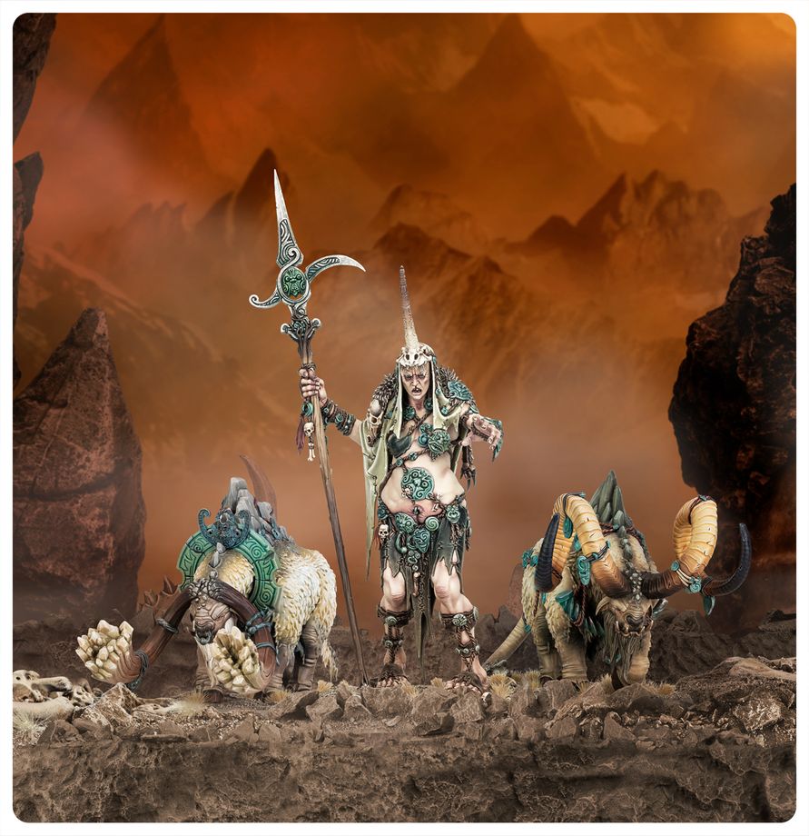 Warhammer Age Of Sigmar: Sons Of Behemat Ma Maegran Chooser of the Mighty
