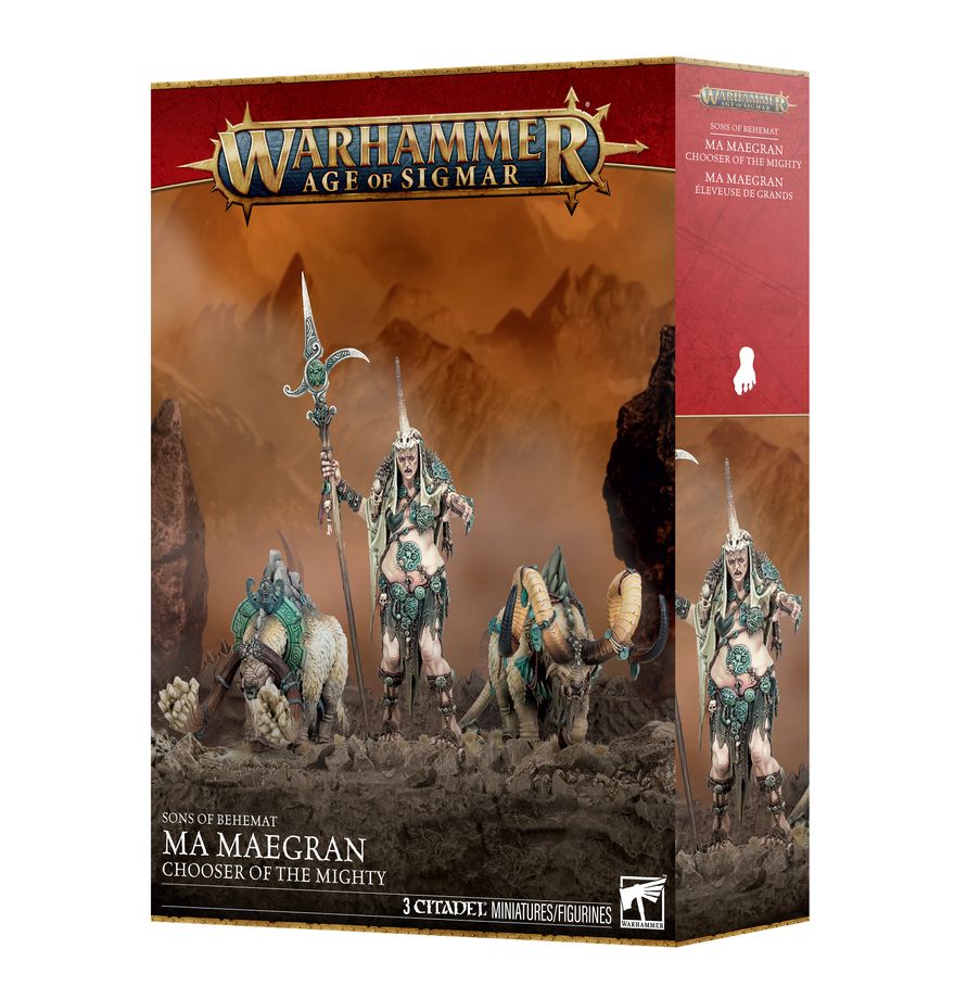 Warhammer Age Of Sigmar: Sons Of Behemat Ma Maegran Chooser of the Mighty