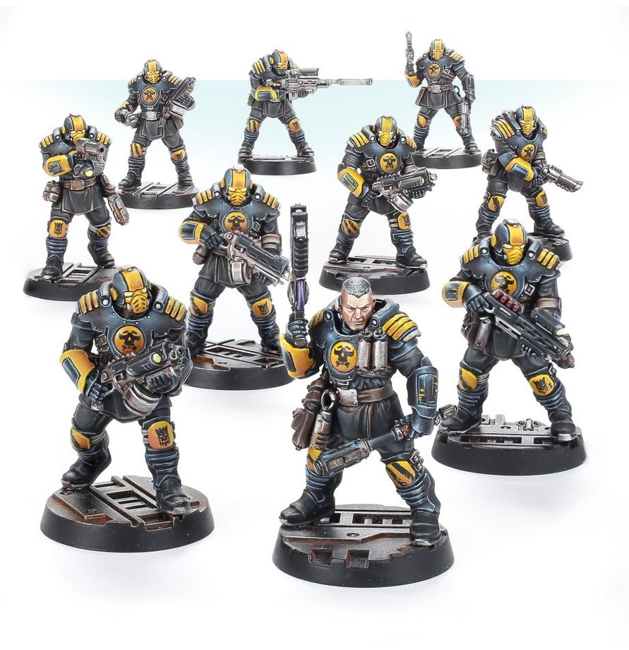 Warhammer NecromundaPalanite Enforcer Patrol