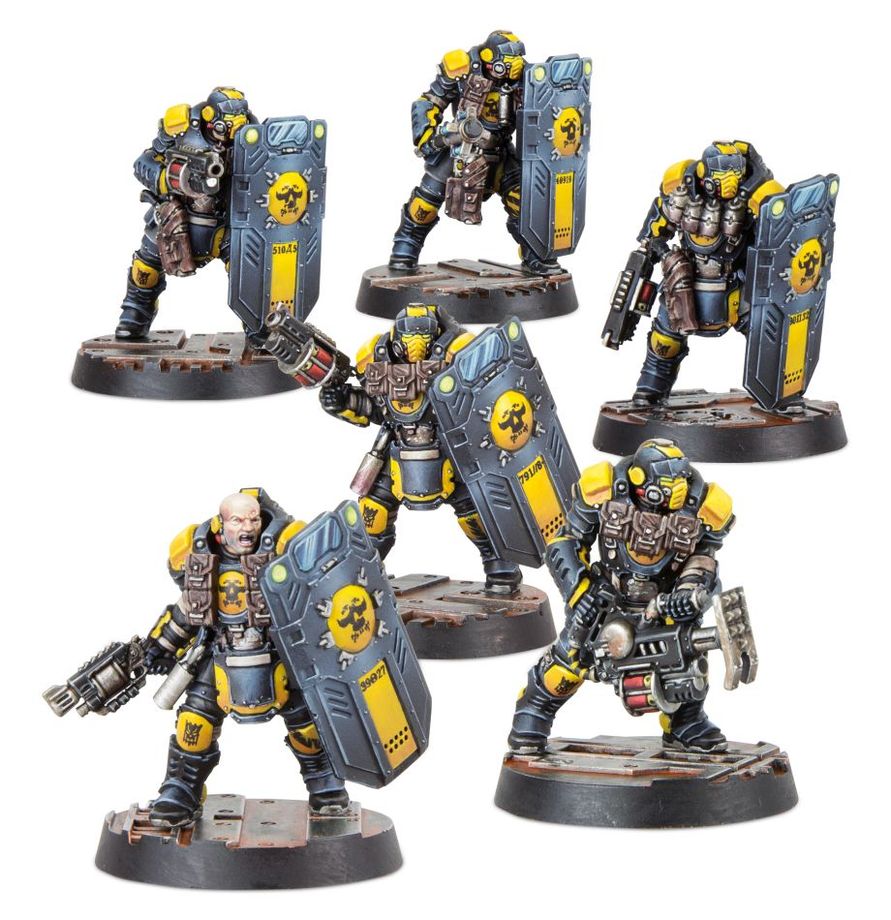 Warhammer Necromunda Palanite Subjugator Patrol