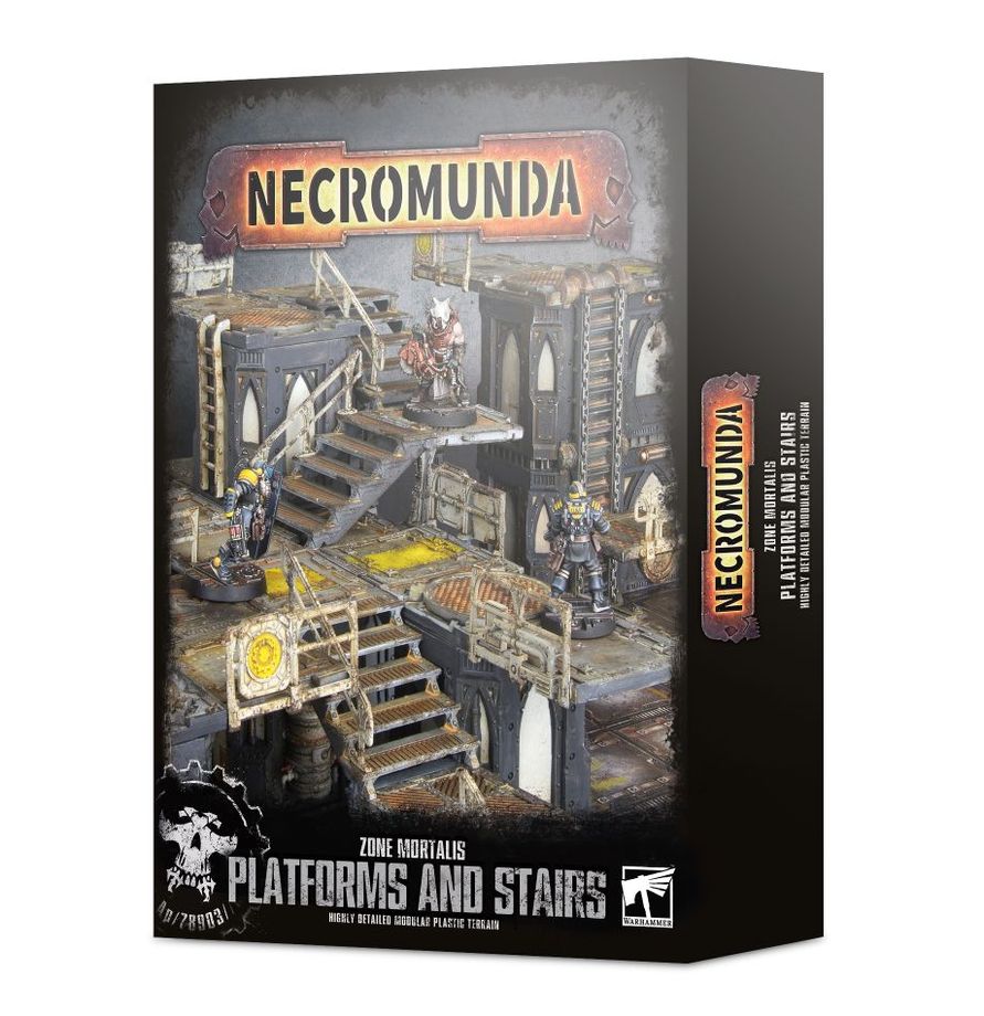 Warhammer Necromunda Zone Mortalis Platforms and Stairs