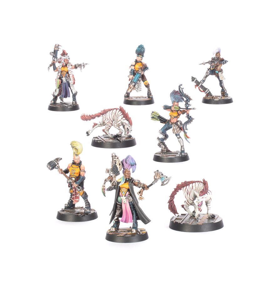 Necromunda: Escher Matriarchs & Phyrr Cats
