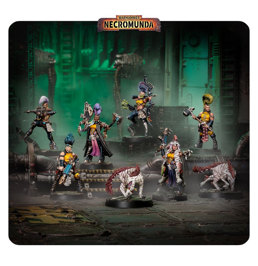 Necromunda: Escher Matriarchs & Phyrr Cats