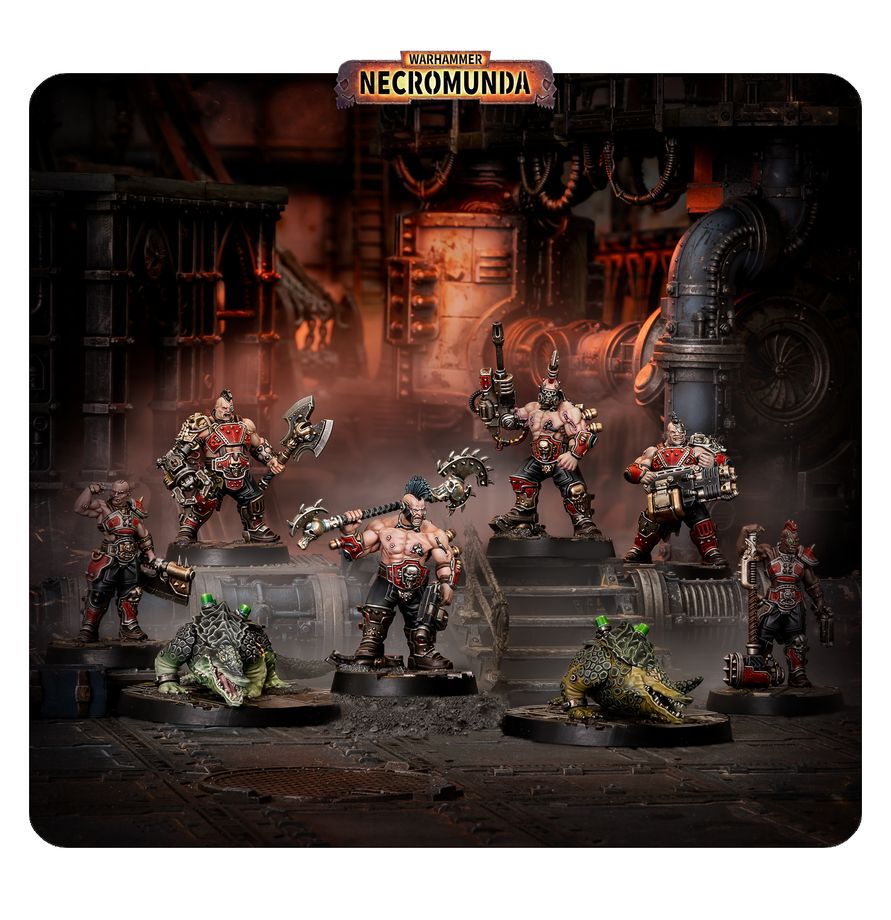 Necromunda: Goliath Forge Bosses & Sumpkrocs