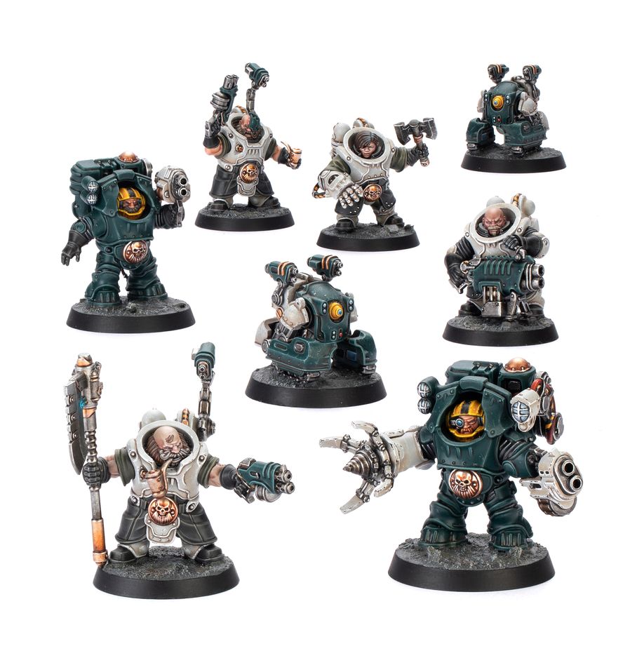 Necromunda Ironhead Squat Charter Masters and Drill Masters