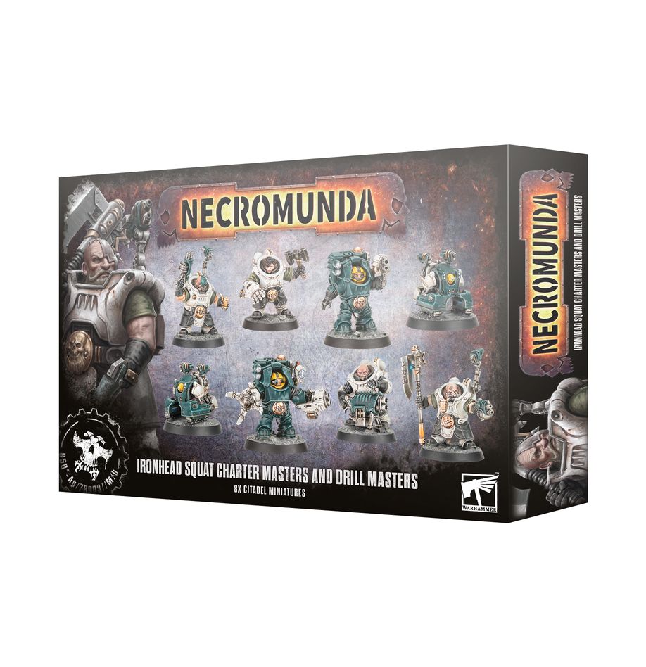 Necromunda Ironhead Squat Charter Masters and Drill Masters