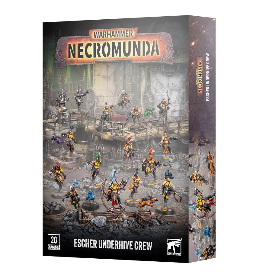 Warhammer Necromunda:Escher Underhive Crew