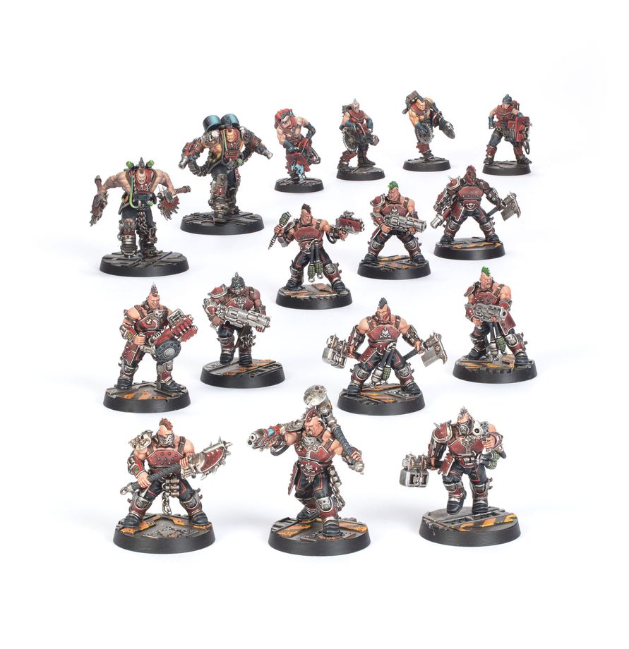 Warhammer Necromunda:Goliath Underhive Crew